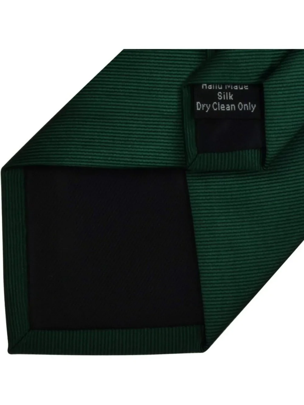Men's Olive Solid Twill Textured Woven Silk Formal Necktie For Wedding Dress